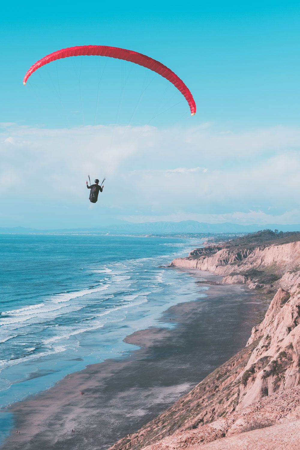 Golden Hour Coastal Flight