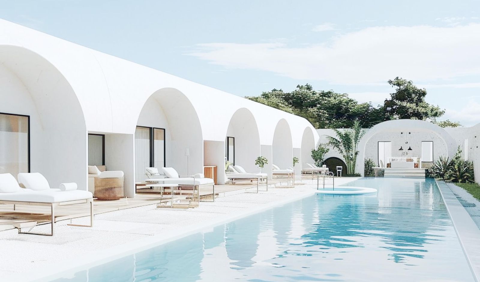 Pool terrace